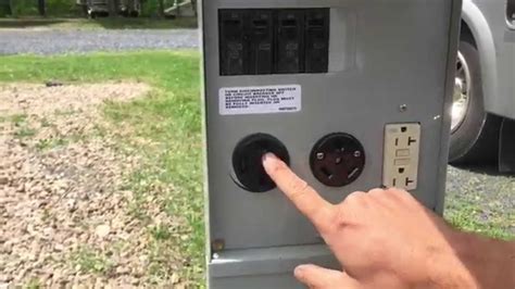 how to turn campsite electric box into outlet|camping electrical outlet tips.